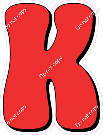 HP 12" Individuals - Flat Red K