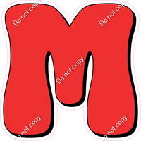 HP 12" Individuals - Flat Red M