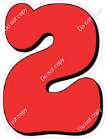 HP 12" Individuals - Flat Red 2