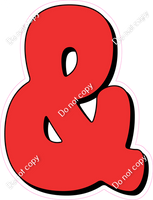 HP 12" Individuals - Flat Red &