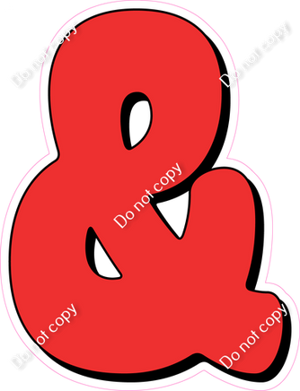 HP 12" Individuals - Flat Red &
