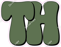 HP 12" Individuals - Flat Sage TH