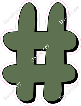 HP 12" Individuals - Flat Sage #