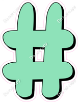 HP 12" Individuals - Flat Sea Foam #