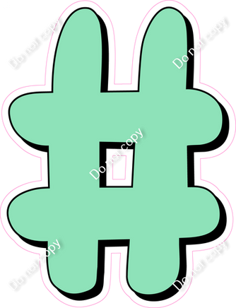HP 12" Individuals - Flat Sea Foam #