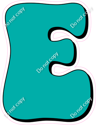 HP 12" Individuals - Flat Teal E