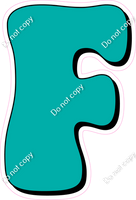 HP 12" Individuals - Flat Teal F