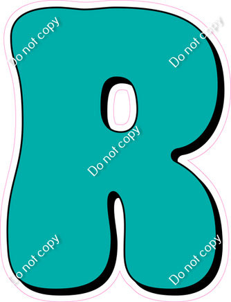 HP 12" Individuals - Flat Teal R