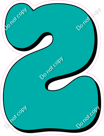 HP 12" Individuals - Flat Teal 2