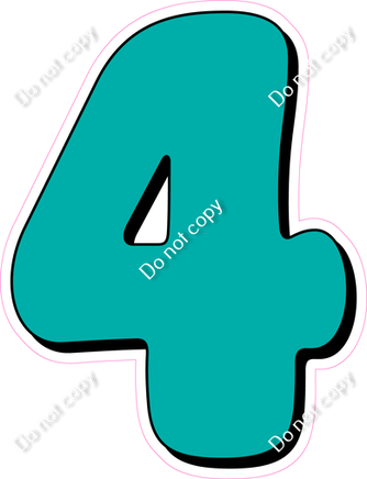 HP 12" Individuals - Flat Teal 4