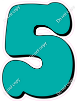 HP 12" Individuals - Flat Teal 5