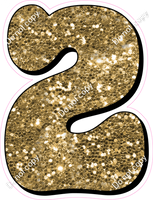 HP 12" Individuals - Gold Sparkle 2