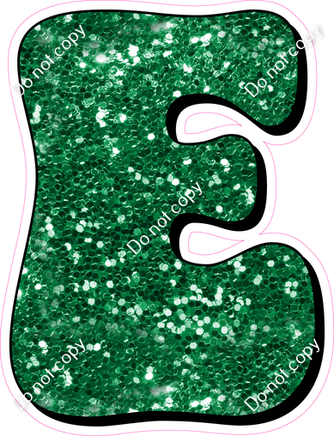 HP 12" Individuals - Green Sparkle E