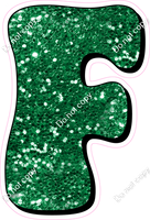 HP 12" Individuals - Green Sparkle F