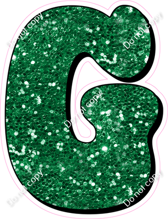 HP 12" Individuals - Green Sparkle G