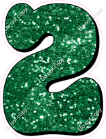 HP 12" Individuals - Green Sparkle 2