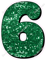 HP 12" Individuals - Green Sparkle 6