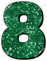 HP 12" Individuals - Green Sparkle 8