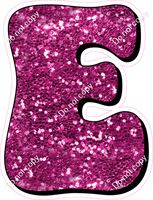 HP 12" Individuals - Hot Pink Sparkle E