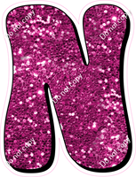 HP 12" Individuals - Hot Pink Sparkle N