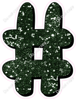 HP 12" Individuals - Hunter Green Sparkle #