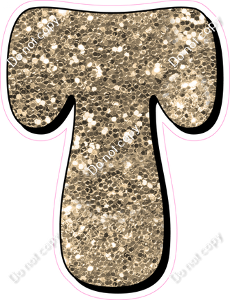 HP 12" Individuals - Khaki Sparkle T