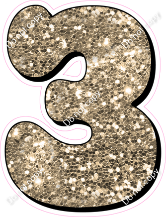 HP 12" Individuals - Khaki Sparkle 3