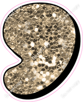 HP 12" Individuals - Khaki Sparkle Apostrophe