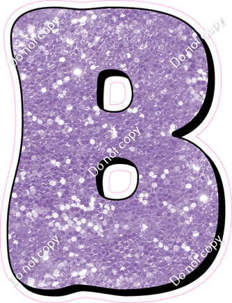 HP 12" Individuals - Lavender Sparkle B