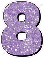 HP 12" Individuals - Lavender Sparkle 8