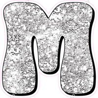 HP 12" Individuals - Light Silver Sparkle M