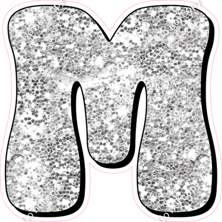 HP 12" Individuals - Light Silver Sparkle M