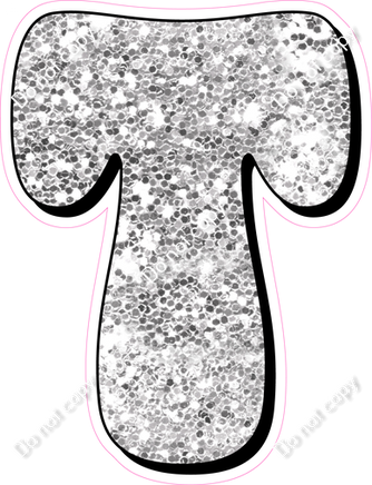 HP 12" Individuals - Light Silver Sparkle T