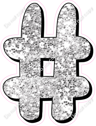 HP 12" Individuals - Light Silver Sparkle #