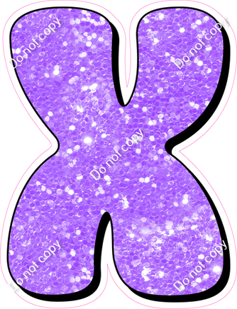 HP 12" Individuals - Lilac Sparkle X