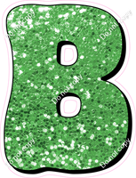 HP 12" Individuals - Lime Green Sparkle B