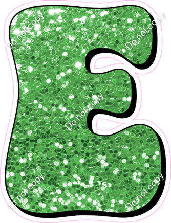 HP 12" Individuals - Lime Green Sparkle E