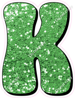 HP 12" Individuals - Lime Green Sparkle K