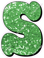 HP 12" Individuals - Lime Green Sparkle S
