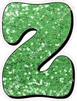 HP 12" Individuals - Lime Green Sparkle Z