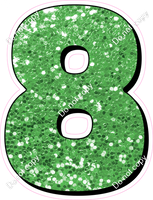 HP 12" Individuals - Lime Green Sparkle 8