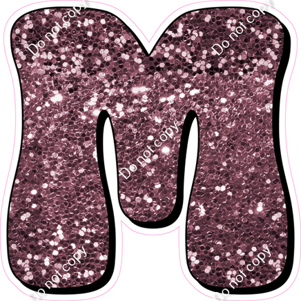 HP 12" Individuals - Mauve Sparkle M