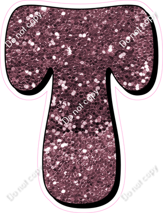 HP 12" Individuals - Mauve Sparkle T
