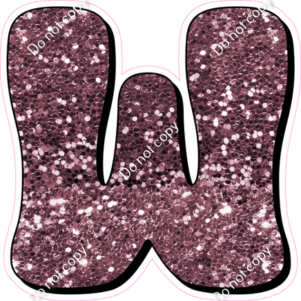 HP 12" Individuals - Mauve Sparkle W
