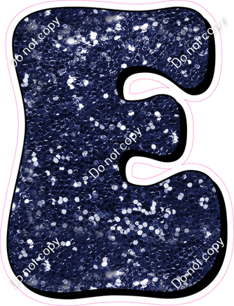 HP 12" Individuals - Navy Blue Sparkle E