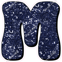 HP 12" Individuals - Navy Blue Sparkle M