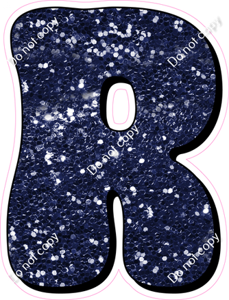 HP 12" Individuals - Navy Blue Sparkle R