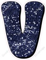 HP 12" Individuals - Navy Blue Sparkle V