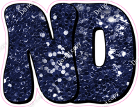 HP 12" Individuals - Navy Blue Sparkle ND
