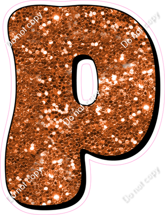 HP 12" Individuals - Orange Sparkle P